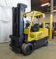 2011 Hyster S100ft 10000lb Cushion Tire Forklift Lpg Lift Truck Hi Lo 90/185 Forklifts photo 2