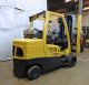 2011 Hyster S100ft 10000lb Cushion Tire Forklift Lpg Lift Truck Hi Lo 90/185 Forklifts photo 6