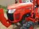 L3200d Kubota 4wd Tractor Pkg Trailer/bush Hog/ Boxblade+tiedowns/hydrostatic Tractors photo 4
