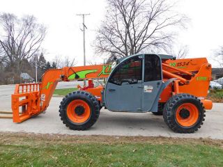2012 Xtreme Xr1534 15000lb Pneumatic Telehandler Diesel Lift Truck Cab W Heat photo