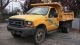 2000 Ford F - 550 4x4 Mason Dump Truck 7.  3 Diesel Auto With Only 31k Miles Dump Trucks photo 1