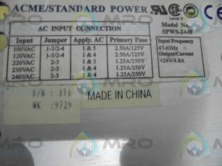 Acme/standard Power Spws - 2448 Power Supply photo