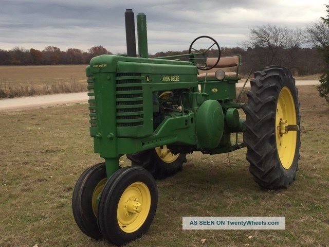 1949 John Deere Model A Tractor Antique & Vintage Farm Equip photo