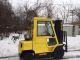 2002 Hyster Pneumatic Forklift 5000 Lb Capacity Triple Mast Side Shift Forklifts photo 3