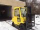 2002 Hyster Pneumatic Forklift 5000 Lb Capacity Triple Mast Side Shift Forklifts photo 4