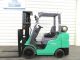 Mitsubishi Fgc30n,  Cat C6000,  6,  000 Cushion Forklift,  Lp Gas,  Three Stage,  S/s Forklifts photo 1