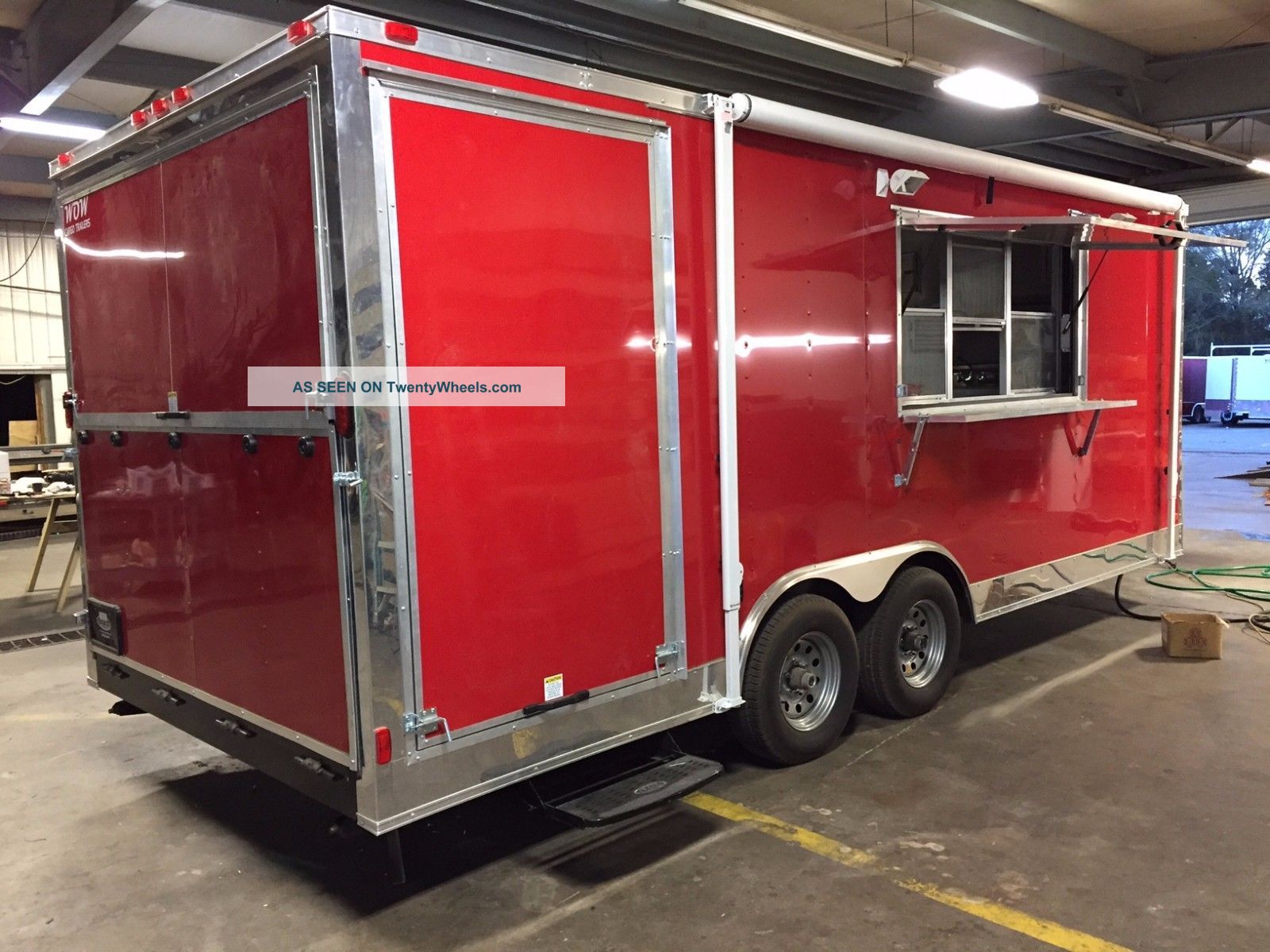8.  5 X 20 Bbq Enclosed Trailer Fully Loaded Trailers photo