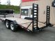 2006 18 ' Equipment Trailer 14 ' +4 ' Dovetail - 14,  000 Gvw - Forest River Trailers photo 5