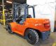 2013 Toyota 7fdu80 17500lb Solid Pneumatic Forklift Diesel Lift Truck Hi Lo Forklifts photo 4