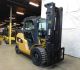 2014 Cat Caterpillar Gp55n1 12000lb Pneumatic Forklift Lpg Lift Truck Hi Lo Forklifts photo 1