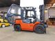 2012 Toyota 7fdku40 9000lb Pneumatic Forklift Diesel Lift Truck Hi Lo 89/132 Forklifts photo 8