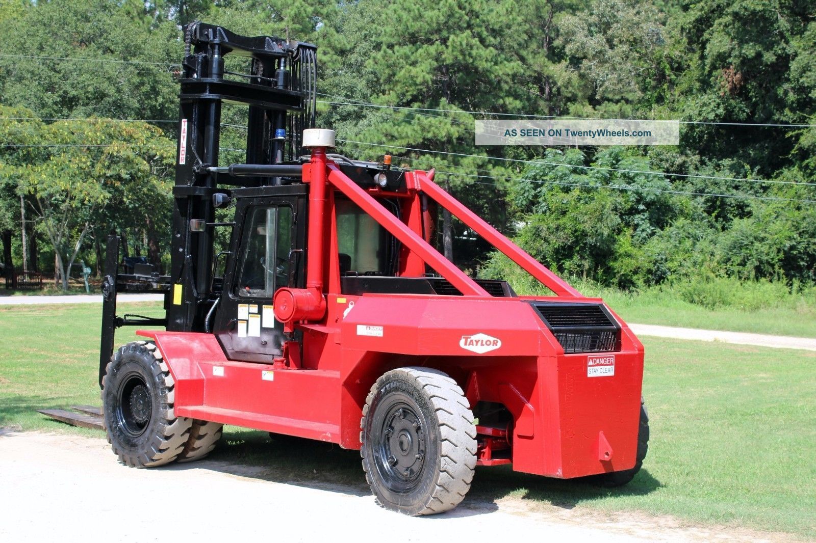 Taylor Te360l 36 000 Lb Capacity Diesel Forklift
