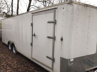 24ft Carry On Trailer Corp Enclosed Cargo Trailer Car Hauler photo