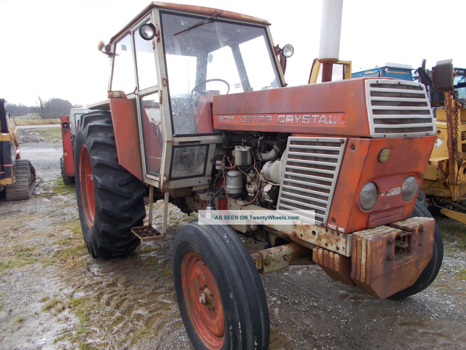 Zetor 8011 With Cab And Heat 80hp In Pa Tractors photo