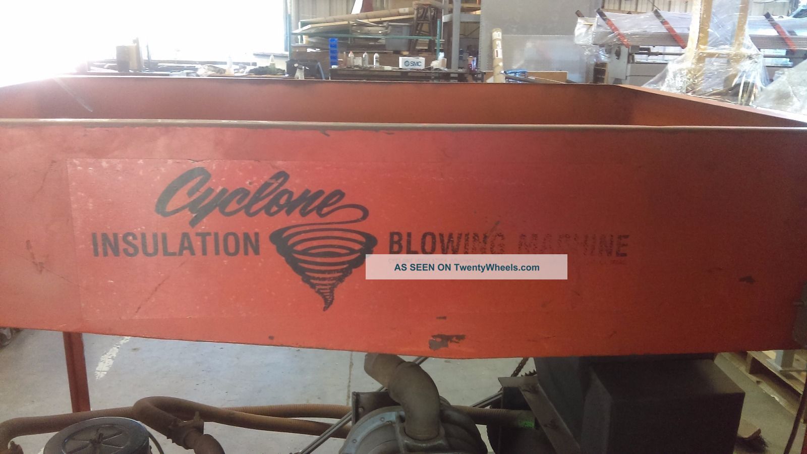Cyclone Insulation Blowing Machine Insulation photo