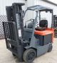 Toyota Model 7fbcu25 (2006) 5000lbs Capacity Great 4 Wheel Electric Forklift Forklifts photo 2