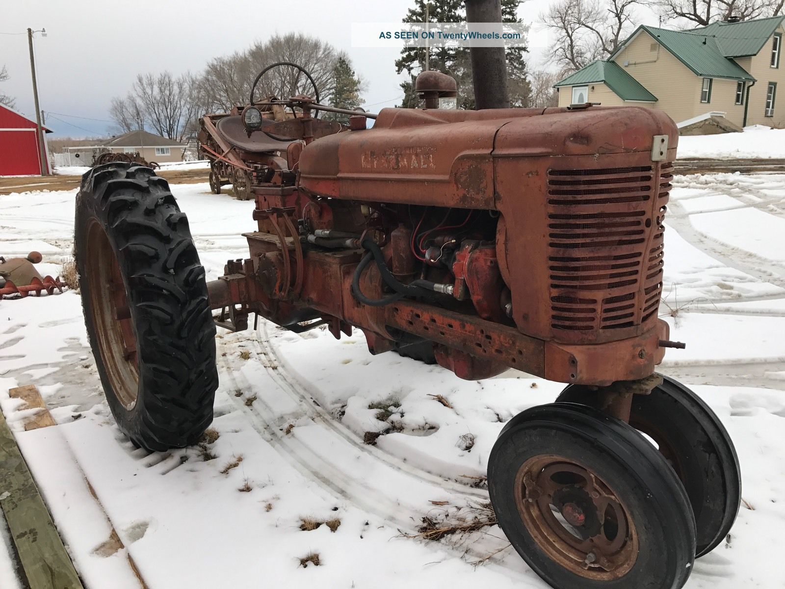Farmall M Tractor Antique & Vintage Farm Equip photo