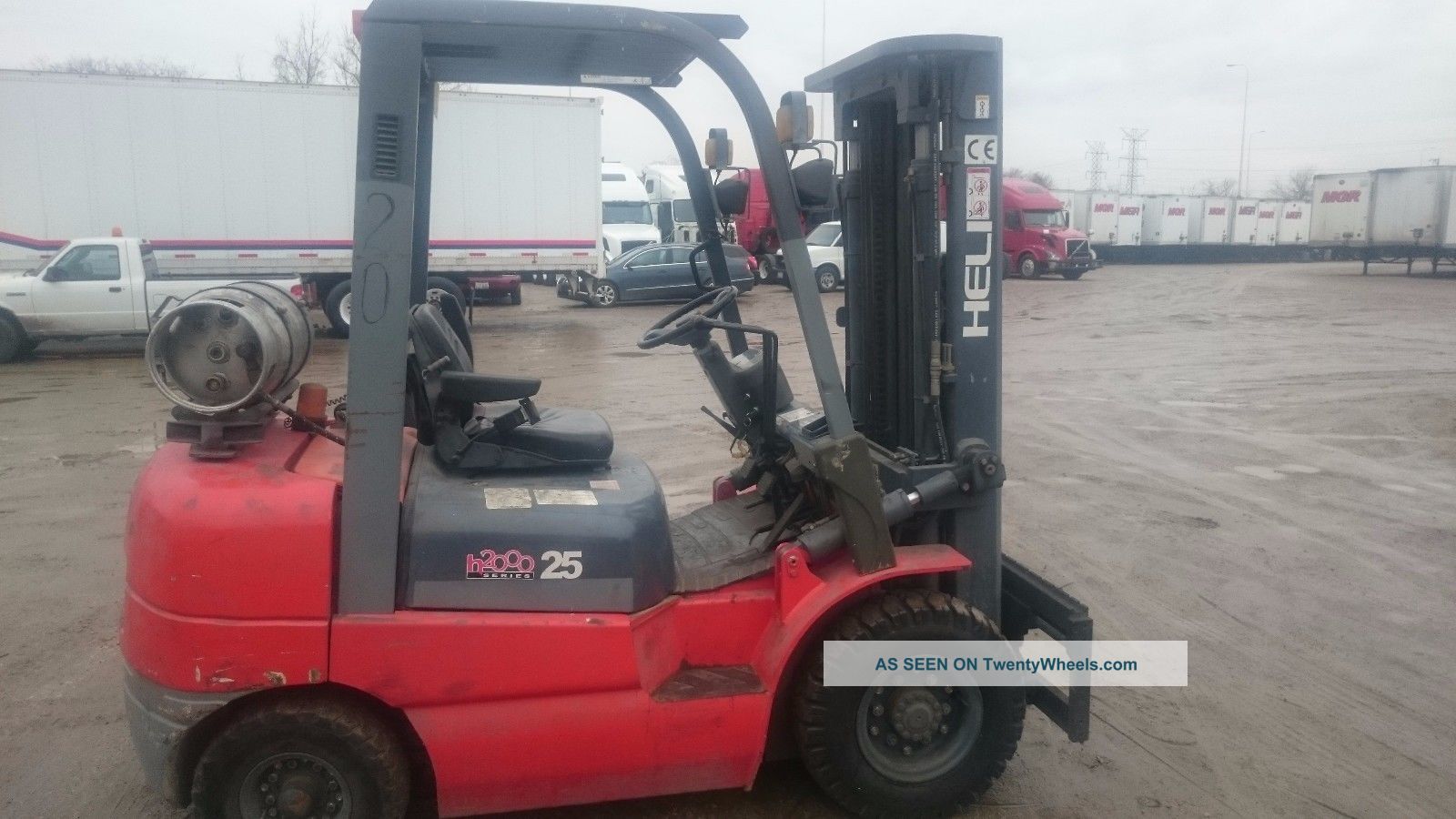 2012 Heli H2000 Series 25 Forklift Truck Lpg Model Cpyd25 - Ty5 Forklifts photo