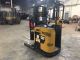 2009 Cat Reach Forklift Nr3000.  198 In Lift Height 3 Stage Mast.  36 Volt Battery Forklifts photo 3