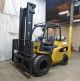 2011 Cat Caterpillar P10000 10000lb Dual Drive Pneumatic Forklift Lpg Lift Truck Forklifts photo 2