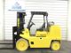 Hyster S155xl 15,  000 Lb Forklift,  Lp Gas,  Three Stage,  Riggers Mast,  Yale Glc155 Forklifts photo 1