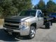 2009 Chevrolet 3500hd Flatbed Just 22k Miles Drw Perfect For A Gooseneck Or 5th Wheel Utility & Service Trucks photo 3