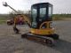 2007 Caterpillar 303c Cr Mini Compact Hydraulic Excavator Track Hoe Plumb Blade Excavators photo 1