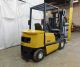 2004 Yale Gdp050 5000lb Pneumatic Forklift Diesel Lift Truck Hi Lo 85/194 Forklifts photo 3