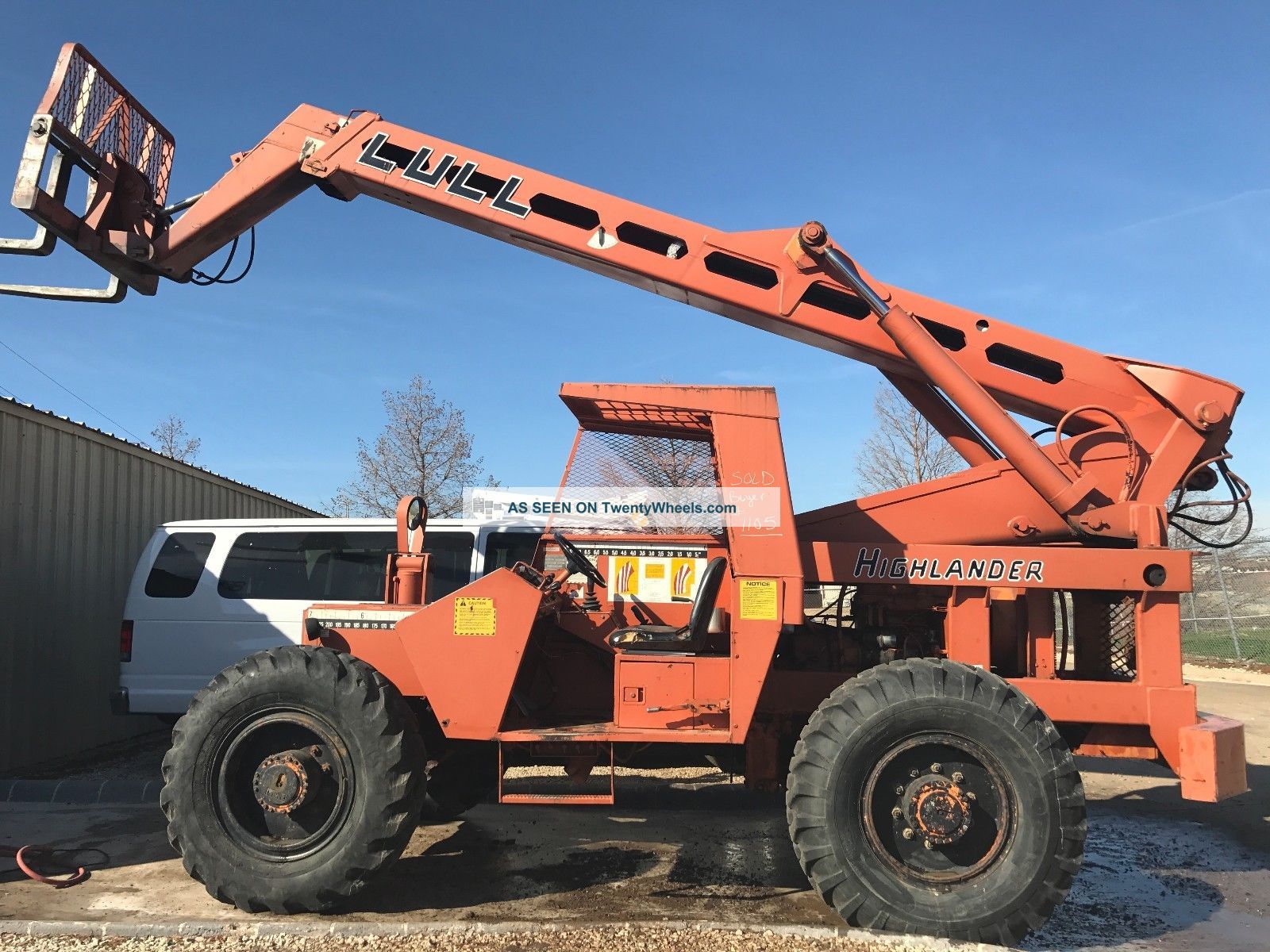Lull Highland 844b Telescopic Fork Lift 8000 Pounds 4 Wheel Steering 4x4 Forklifts photo