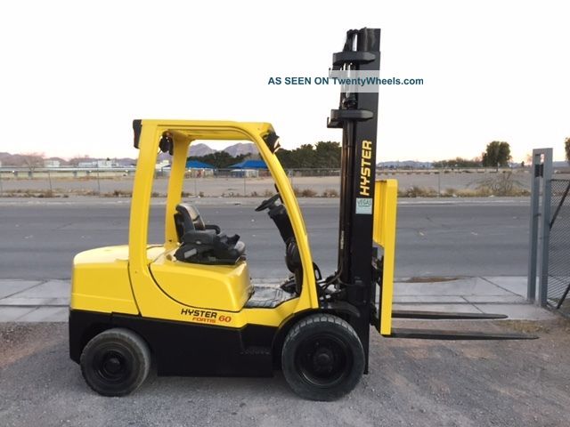 2006 Hyster H60ft Forklift - 5,  750lb Capacity - Diesel Forklifts photo