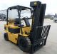 Daewoo Model G25s - 2 (1997) 5000lbs Capacity Great Lpg Peumatic Tire Forklift Forklifts photo 1
