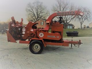 Morbark 15 Tornado Wood Chipper Brush Drum Chipper Disk Mulcher Jd 140 Hp photo