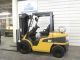 Cat P6000,  6,  000 Lb Pneumatic Forklift,  Lp Gas,  240 