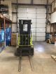 Clark 3500lb Forklift 3 Stage Mast Sideshifter Lp Traction Cushion Tires Forklifts photo 5