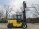 Hyster H280xl Forklift Lift Truck Hilo Fork,  28,  000lb Capacity Pneumatic Forklifts photo 7