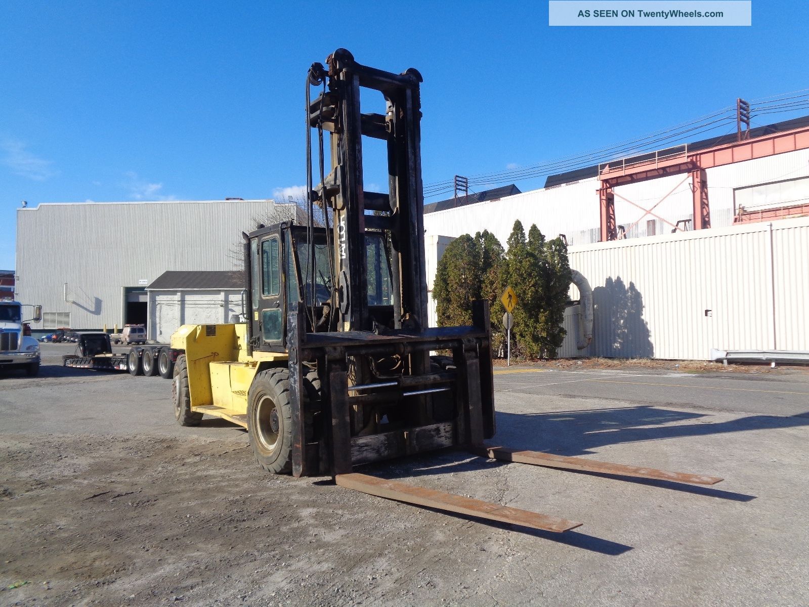Taylor Gt330 33, 000lb Forklift Side Shift Fork Positioners