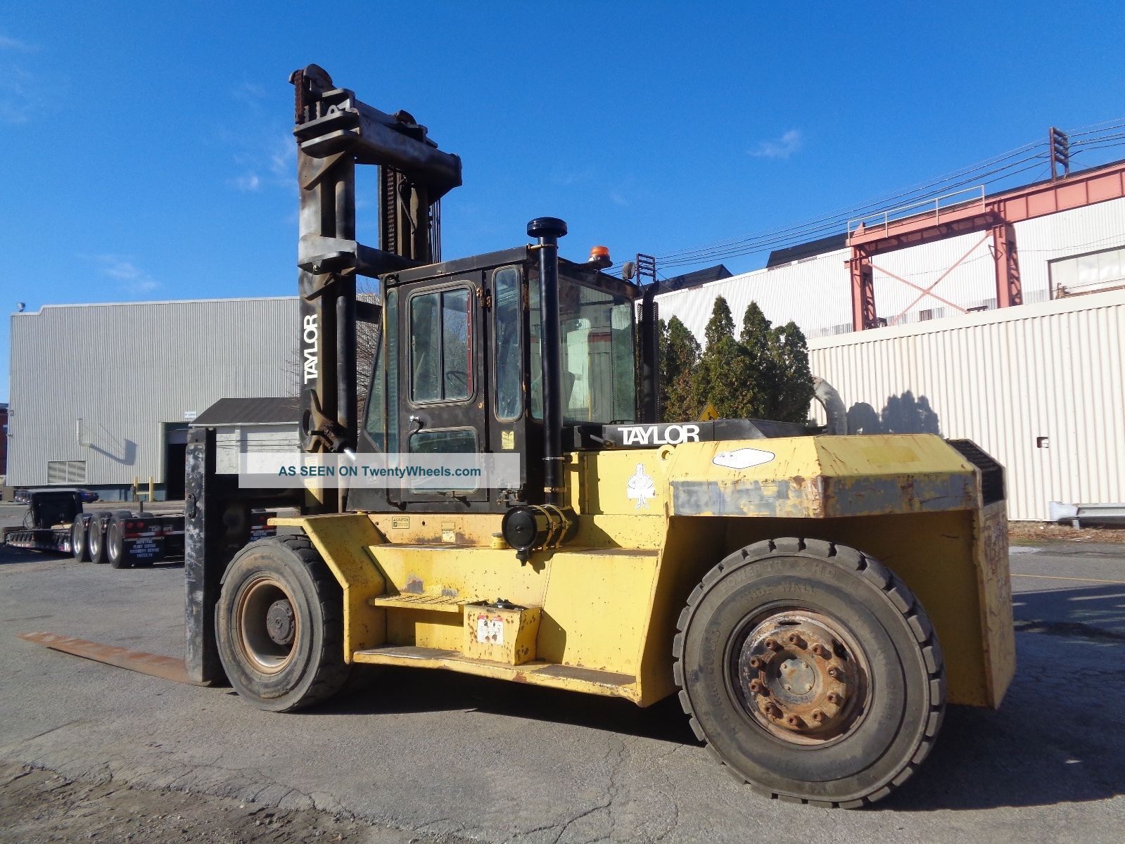 Taylor Gt330 33, 000lb Forklift Side Shift Fork Positioners