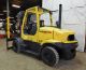 2011 Hyster H155ft 15500lb Dual Drive Pneumatic Forklift Diesel Lift Truck Hi Lo Forklifts photo 2