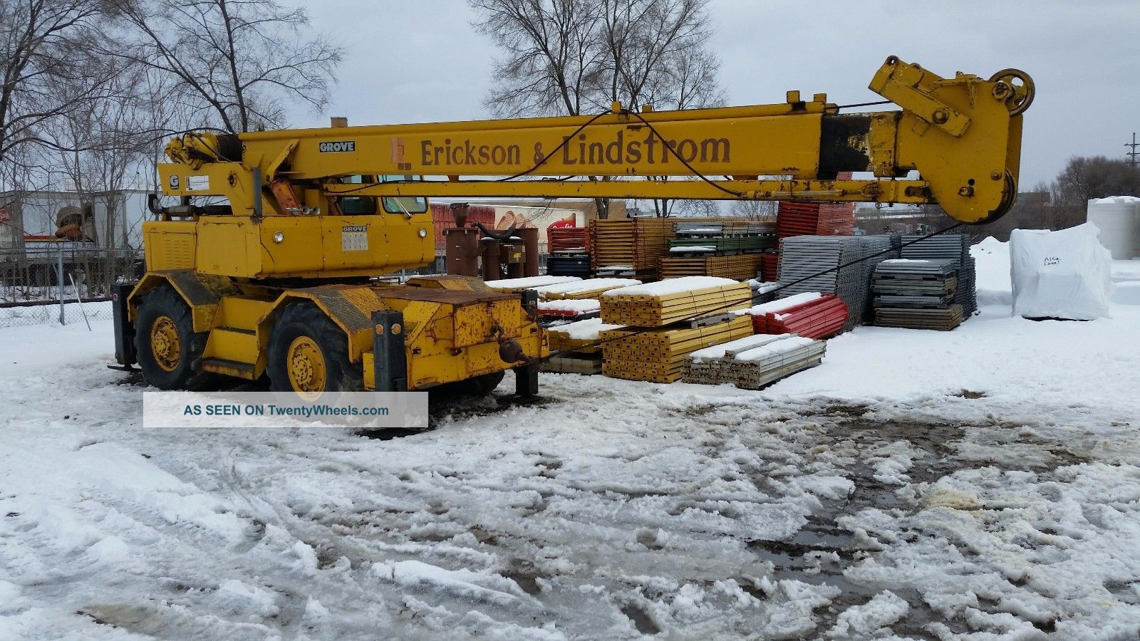 Grove Rt60s Rough Terrain Crane – 18 Ton Cranes photo