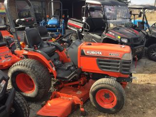 1997 4wd Kubota B1700 With Belly Mower And Hydrostatic Trans Only 553 Hours photo