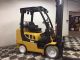 2011 Yale 7000 Lb Forklift 4 Ways Triple Mast Non Marking Tires Forklifts photo 3