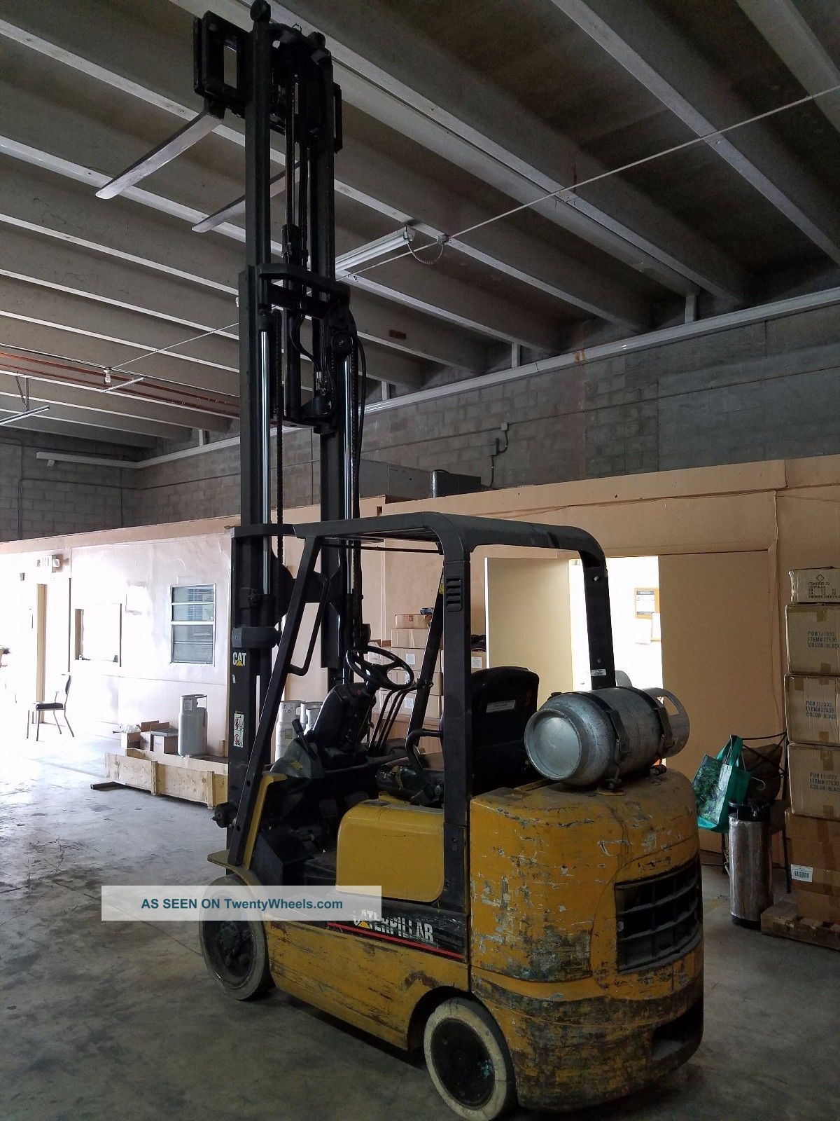2003 Forklift 5000 Lbs Caterpillar Model Gc25k Lp Gas See more 5 000 LB Caterpillar Model GC25K Forklift photo