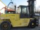 Hyster H300xl,  30,  000 Diesel Pneumatic Tire Forklift,  2 Stage,  Sideshift,  Cab Forklifts photo 2