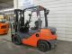 2012 ' Toyota 8fdu25,  5,  000 Diesel Pneumatic Tire Forklift,  3 Stage,  S/s, Forklifts photo 2