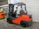 2010 ' Toyota 8fgu30,  6,  000 Pneumatic Tire Forklift,  Lp Gas,  3 Stage,  Sideshift Forklifts photo 2