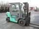 Mitsubishi/ Cat 6,  000 Diesel Pneumatic Tire Forklift,  3 Stage,  Sideshift & F.  P. Forklifts photo 3