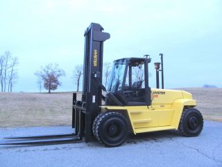 Hyster H330hd,  33,  000 Diesel Pneumatic Tire Forklift,  Sideshift & Fork Position photo