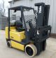 Yale Model Glc060tg (2001) 6000lbs Capacity Great Lpg Cushion Tire Forklift Forklifts photo 1