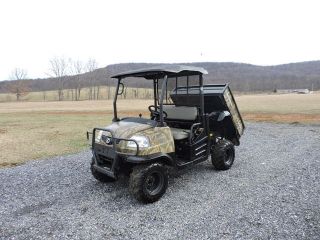 2010 Kubota Rtv900 Utv Utility Vehicle 4x4 Diesel Side By Side Dump Bed photo
