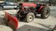 Case Int 485 Tractor W/ Boss V Snow Plow Tractors photo 1